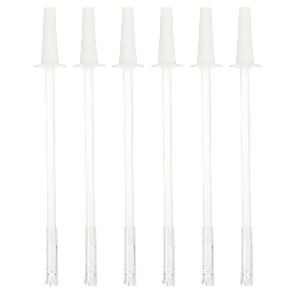JOYHAPPST 6 sets of Water Cup Straw Replaceable Water Bottle Large Capacity Water Dispenser