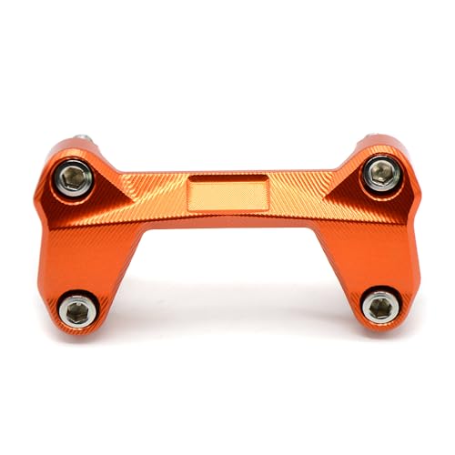 Motorrad Lenker Steigleitungen Top Abdeckung Clamp for KTM Duke 125 200 250 390 Duke 2006-2024(Orange)