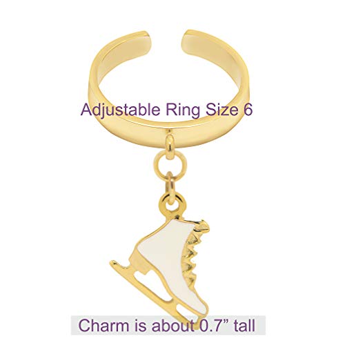 Image of Spinningdaisy Dangling Mighty Tiny Charm Adjustable Ring