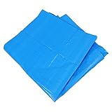 ULTECHNOVO Poolüberdachung Rechteckig Aus Pe Uv-beständig Als Pool-bodenplane Und Farbplane Für Gartenpool Schützt Vor Schmutz Und Wasserverdunstung