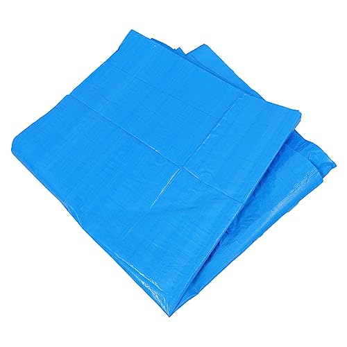 ULTECHNOVO Poolüberdachung Rechteckig Aus Pe Uv-beständig Als Pool-bodenplane Und Farbplane Für Gartenpool Schützt Vor Schmutz Und Wasserverdunstung