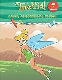  TinkerBell Malen, Ausschneiden, Kleben: Ein Bastelbuch und Kinderbuch zum malen, schneiden und kleben - Kinder Malbuch und Vorschule Übungsheft zum Basteln