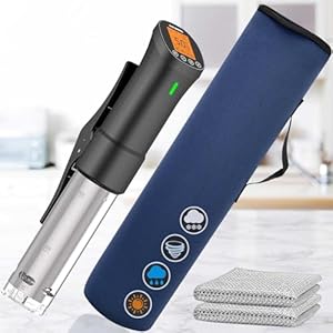 Sous Vide Stick Opbergtas, Waterdicht En Stofbestendige Opbergtas Voor Inkbird Sous Vide Stick / Vpcok Direct Sous-Vide Stick Met Accessoiretas, Geschikt Voor De Huiselijke Keuken