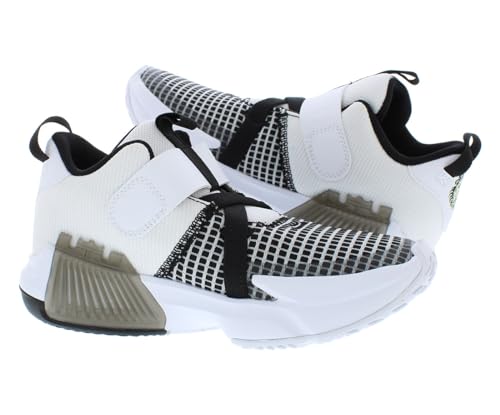 NIKE Lebron Witness 7 Little Kids' Shoes Pre School DQ8647-100 (White/), Size 2 - image 4