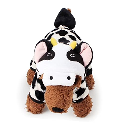 Disfraz para perro bebé de vaca talla XS miniatura 5