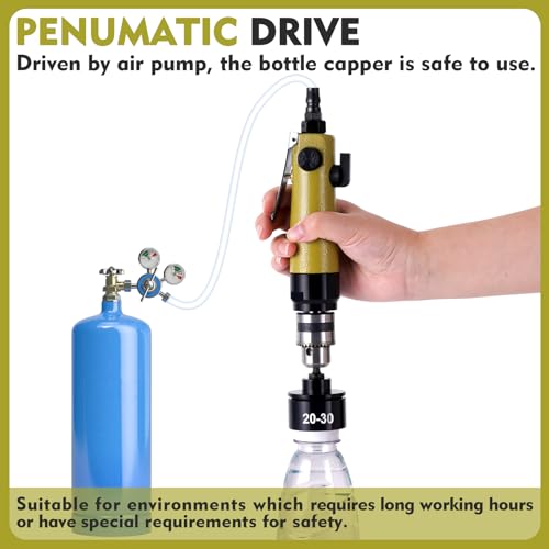 Machine à sceller les bouteilles pneumatique pour conditionner vos liquides - 3