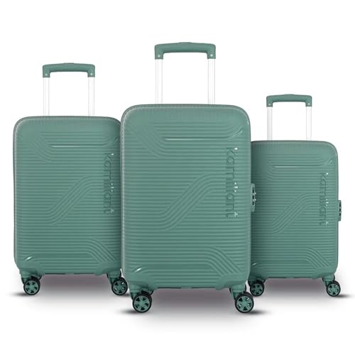 Kamiliant Nexus 3-Piece Luggage Set | PP Hard-Shell Trolley with ...