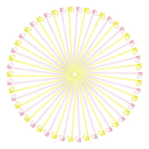 Mipcase 50pcs Handheld Lanterns Stick Lantern Poles Boys and Girls Birthday Party Decorations