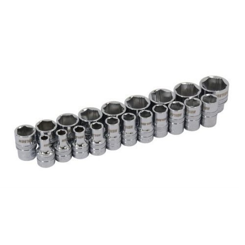 20Pc 3/8 Inch Drive Xi-On Socket Set On Rail (Genuine Neilsen Ct2391) 5055282023914