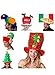 Produktbild AVA Lustige Weihnachtsmütze Hot Dog Parrot Pizza Weihnachtsbaum Elf Weihnachten Kopfbedeckung Cosplay Dekoration Für Erwachsene Frauen Mann B