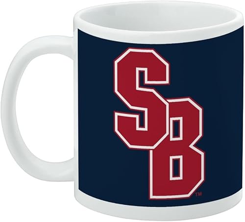 Vista 858 de GRAPHICS & MORE Taza de café de cerámica con logotipo secundario de la Universidad Bob Jones, tazas de regalo novedosas para café, té y bebidas