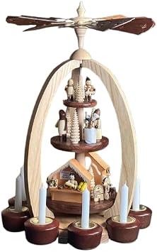 3-Tier Pyramid Christmas Market - Exclusive - 44 cm / 17.3 inch
