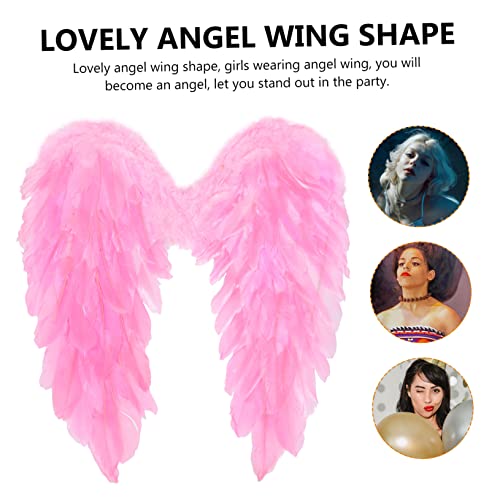 BESTOYARD 2 Peças Enfeites De Natividade De Asas De Anjo Para Crianças De Cosplay Asas De Faixa De C