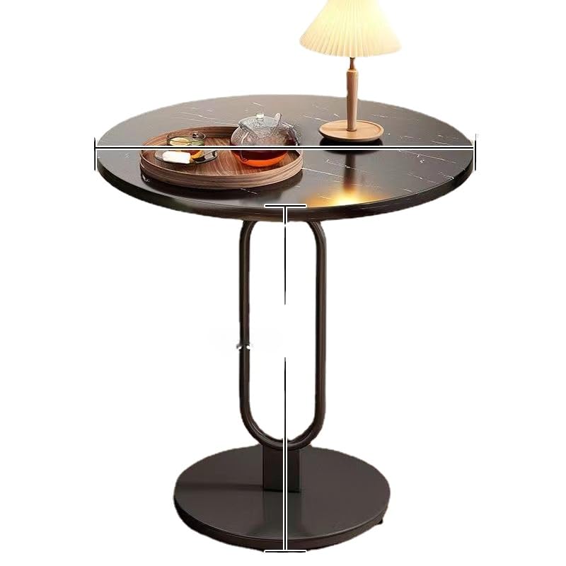 Table de chevet encastrable en bois et métal pour chambre
