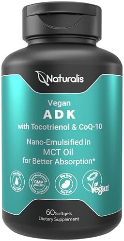 Vegan Tocotrienol with CoQ-10 | Nano-Emulsified in EVOO for Better Absoprtion | Non-GMO, Soy Free and Vegan Society Certified | 60 Veggie Softgels (Carrageenan Free)