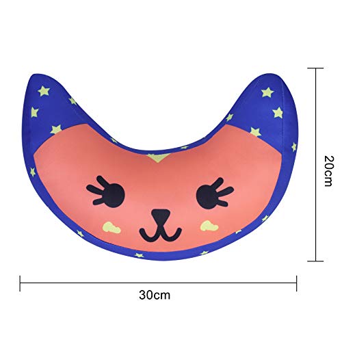 Image of Car Seat Belt Pillow Cover for Kids Shoulder Neck Support Protector Pad Soft Car Safety Belt Sleeping Head Cushion Auto Pillow for Travel Airplane Pushchair