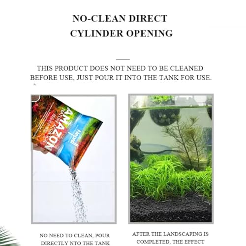 Image of Nepall (9 L) Aqua Soil Planted Aquarium Substrate | Fish Tank Water Grass Mud for Natural Aquatic Plants and Shrimps | No Cloudiness | Clear Water | Rich Nutrients