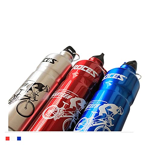 YINYANG 750 ml fietsen fiets waterfles fiets draagbare ketel waterfles aluminium buitensporten mountainbike drinkwaren (Color : Red) - Image 5