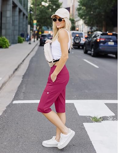 Image of SANTINY 14 inch /12 inch Long Shorts for Women