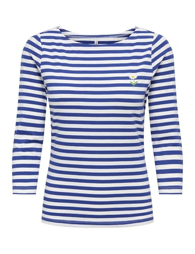 Haut imprimé 3/4 CS JRS fluide en jersey respirant et confortable