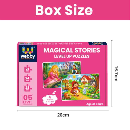 Image of Webby Magical Stories Level Up Jigsaw Puzzle for Kids