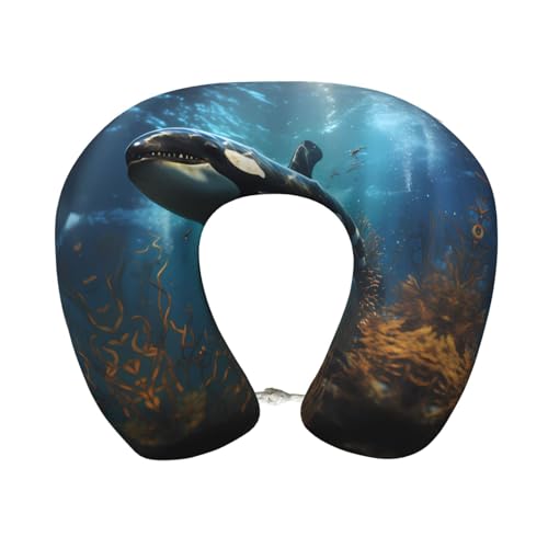 Almohada de viaje de espuma viscoelástica U-shaped