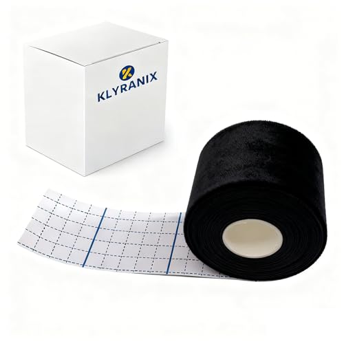 Image of Moleskin for Blisters, 2in x 16ft Adhesive Blister Bandages for Feet, Heels & Toes, Mole Skin for Blister Prevention & Foot Protection, Water Resistant Medical Padding Tape, Single Roll Black