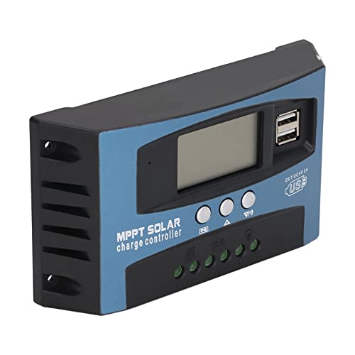 Controlador MPPT 60A con múltiples protecciones automáticas para paneles solares de 12V 24V 4