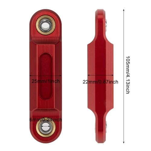 Maillons d'extrémité alu haute précision pour barre Ryker 900 - 2