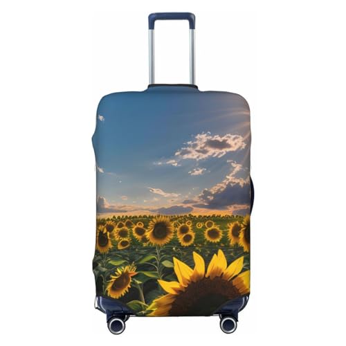 Sunflowers Sunlight Luggage Covers For Suitcase Approved,Suitcase Cover Protector Fit 18-32 InchLuggage