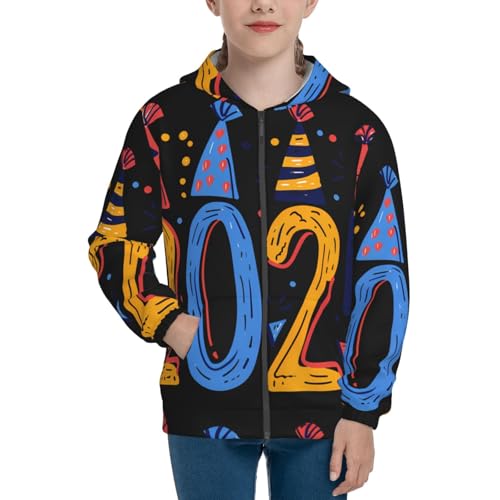 fb1793921cd20110952d0d5cb9e87c6b Kids Pullover Hoodies Boys Zip Up Sweatshirts Girls Athletic Clothes with Pocket3