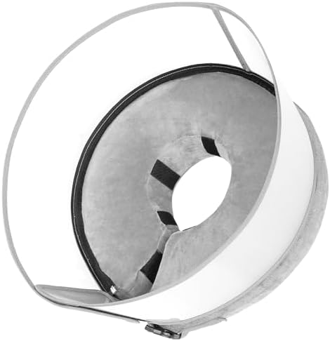 BARKLESS Inflatable Dog Cone, Soft Dog Donut Collar After Surgery, 2-in-1 Inflatable Collar with Detachable Anti-Licking Shield, Patented Donut Cone for Large Breeds to Stop Licking Wounds