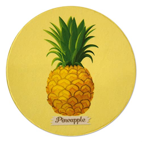 Imanes decorativos de piña, 2 pulgadas, juego 10 unidades miniatura 2