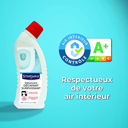 STARWAX - Gel Détartrant Surpuissant WC et Fosses Septiques - Détartre en Profondeur - Efficace sous l'Eau - Formule Con