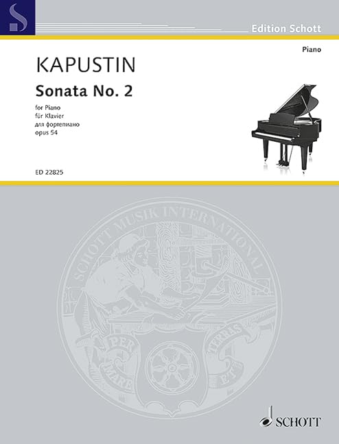 Sonata No. 2: op. 54. piano.      Sheet music – January 1, 2000