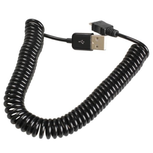 Jais Micro USB Cavo a spirale cavo di ricarica