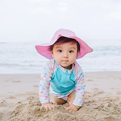 i play. by green sprouts Baby Brim Hat | All-Day UPF 50+ Sun Protection for Head, Neck, & Eyes4