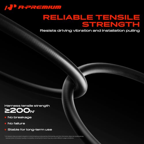Image of A-Premium Front and Rear Brake Pad Wear Sensors Compatible with Mini Models