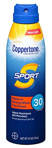 Coppertone Continuous Spf#30 Spray Sport 5.5 Ounce (162ml) (2 Pack)