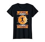 Damen Badminton Ich Verliere Oder Gewinnen Oder Lerne Badminton T-Shirt