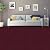 Achim Home Furnishings NXCRPTBU12 Nexus Burgundy 12 inch x 12 inch Self Adhesive Carpet Floor Tile, 12 Tiles/12 Sq', Burgandy