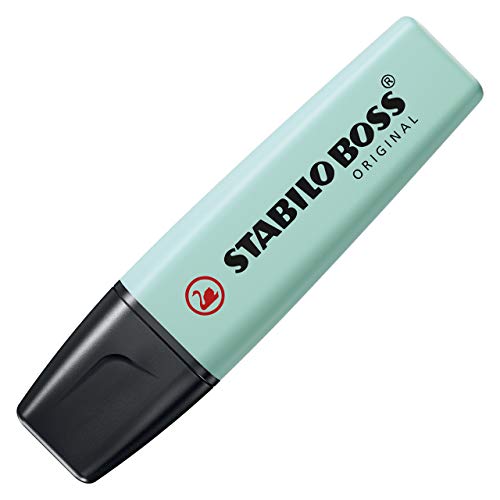 Image of STABILO BOSS Highlighter Pen | 1 Piece | Pastel Touch of Turquoise