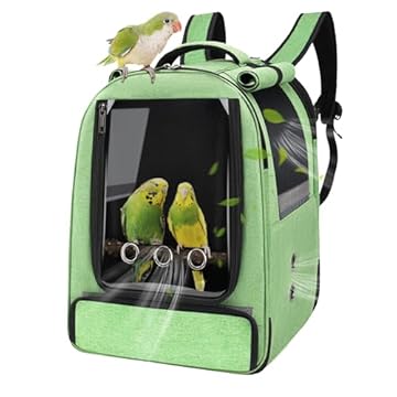bird travel carrier with privacy cover