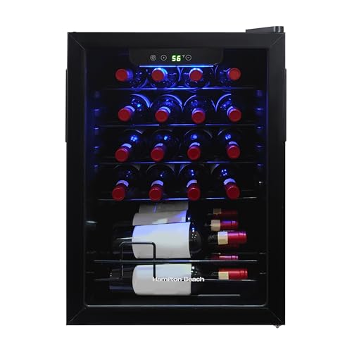 Image of Hamilton Beach, 22-Bottle Wine and Beverage Cooler
