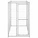 Tidyard Dog Kennel, Durable Galvanized Steel Playpen 43.3x86.6x70.9 Inches with Lockable Door for Outdoor Safety and Exercise for Medium Large Dogs