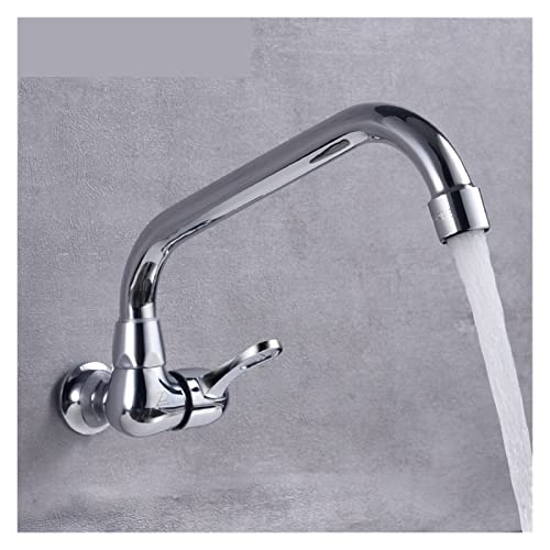 Grifo universal de pared monomando plegable 1A para fregadero 2