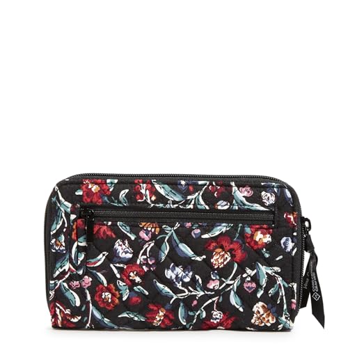 Image of Cotton Turnlock Wallet With Rfid Protection
