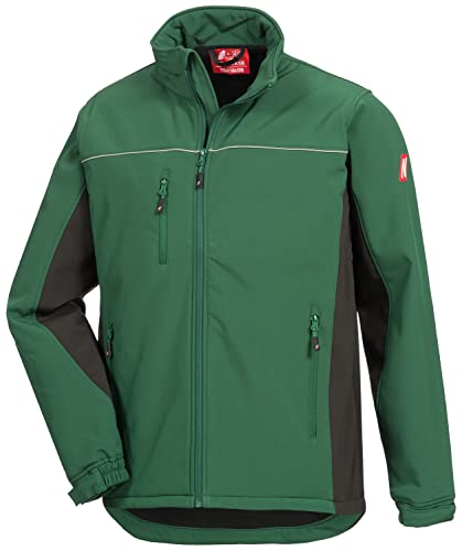 Nitras Motion Tex Light 7154 Softshelljacke - windfeste Jacke für die Arbeit - Grün - XL