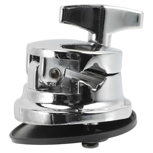 Base de pata para tambor tom de aleación de zinc, accesorio metálico compatible para instrumentos de percusión y kits de batería, accesorio durable miniatura 1