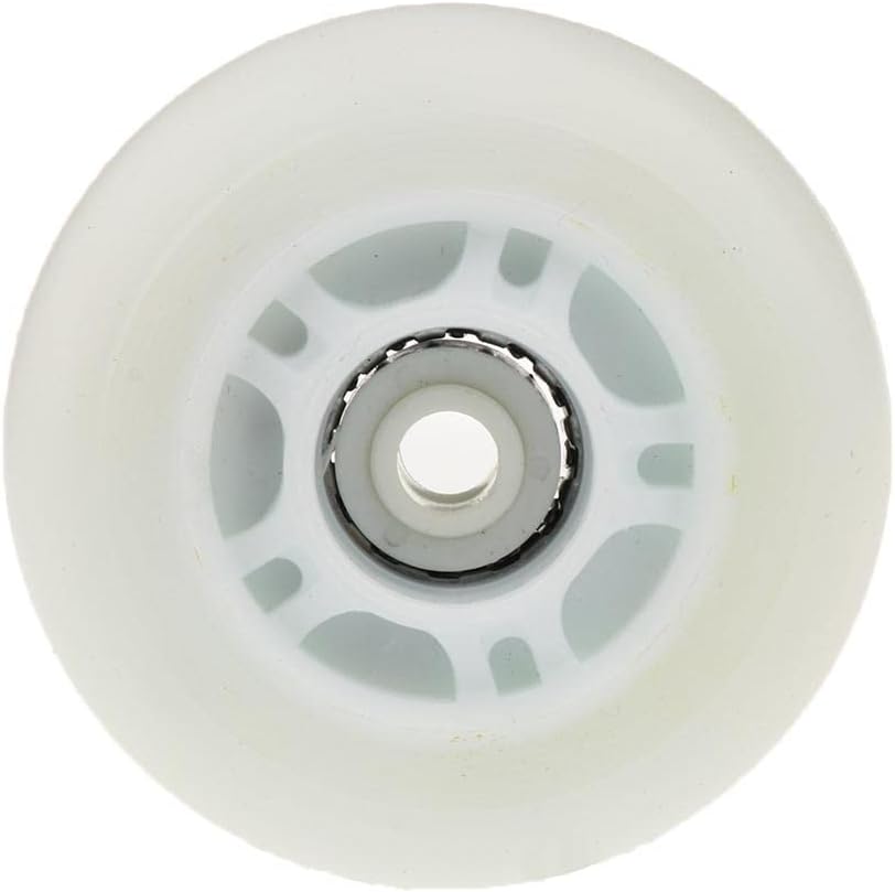 4pcs Flashing PU Wheels for Children Inline Skating - Faster, Safer, 72mm 76mm 80mm - Roller Skates Parts Set - Multi-Colored, 76mm